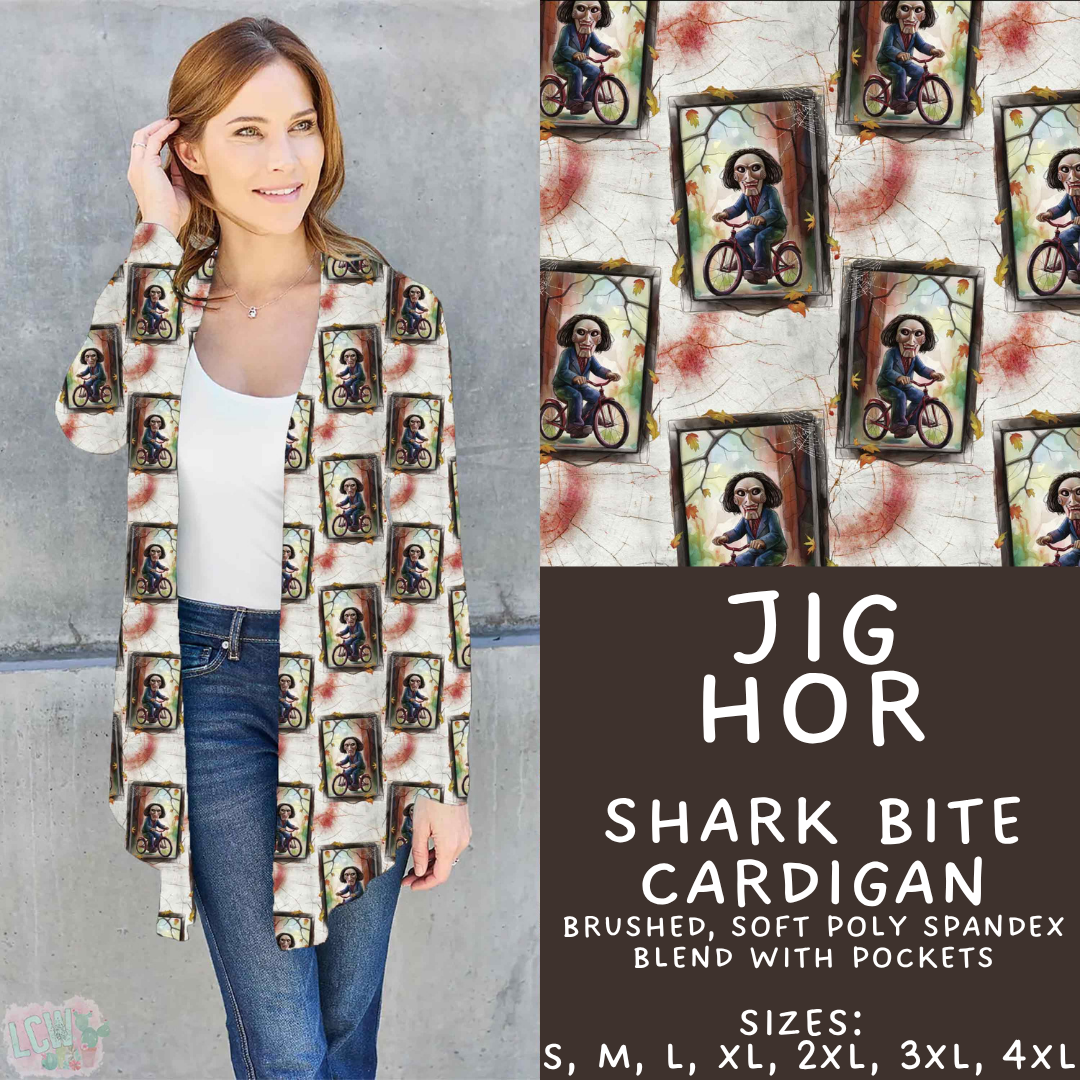 Batch #571 - Horror Windows - Closes 8/17 - ETA mid Oct - Jig Hor Cardigan