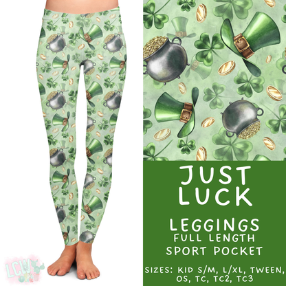 Batch #464 - Lucky Charm Collection - Closes 12/17 - ETA early Feb - Just Luck Full Length Leggings