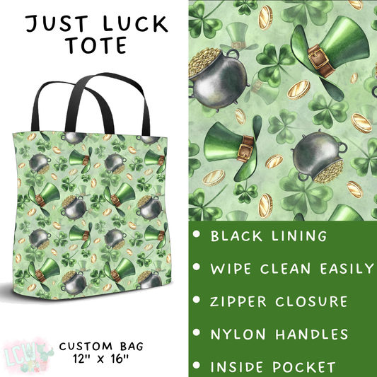 Batch #464 - Lucky Charm Collection - Closes 12/17 - ETA early Feb - Just Luck Tote