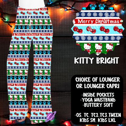 KITTY BRIGHT-BOTTOMS-XMAS SWEATER PREORDER-9/27