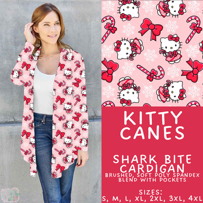 Batch #558 - Magical Character Christmas - Closes 7/20 - ETA mid/late Sept - Kitty Canes Cardigan