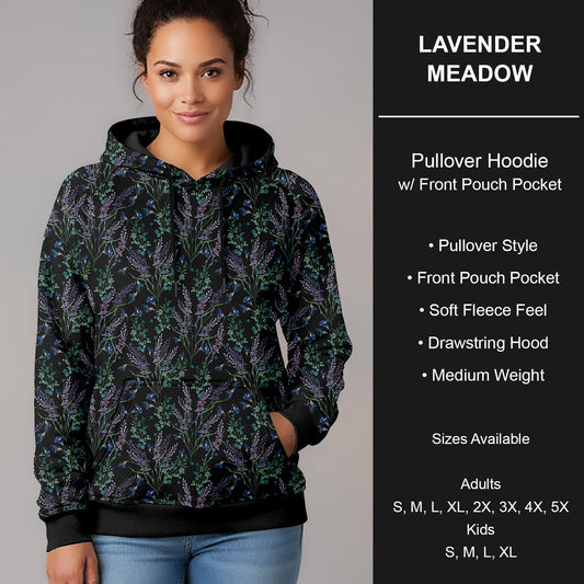 B266 - Preorder Lavender Meadow Pullover Hoodie (Closes 12/17. ETA late Feb.)