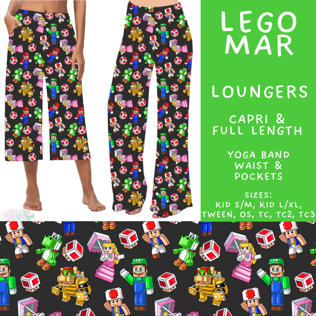 Batch #586 - Cool Characters 18 - Closes 9/16 - ETA mid Nov - Lego Mar Capri and Full Length Loungers