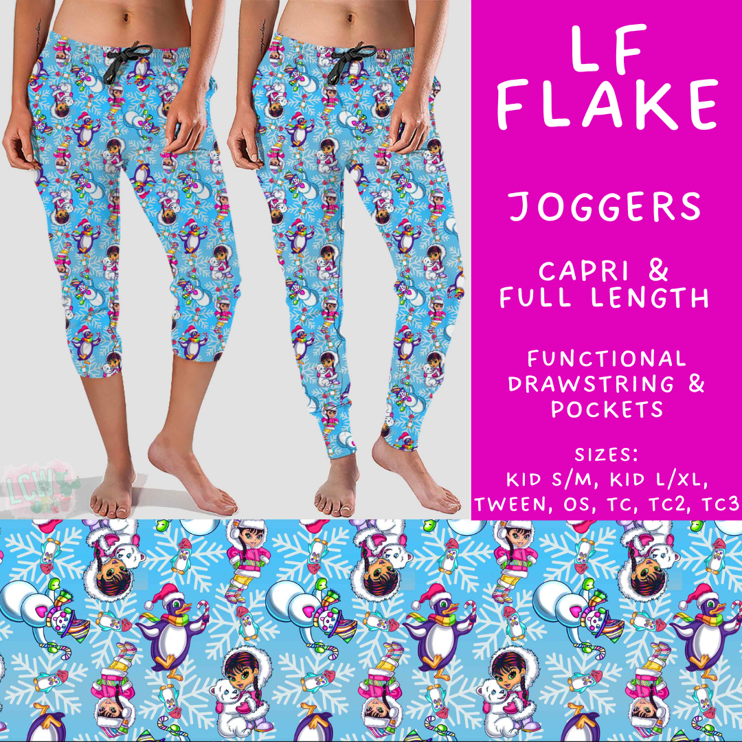 Batch #606 - Magical Character Winter - Closes 10/30 - ETA late Dec - LF Flake Full and Capri Length Joggers