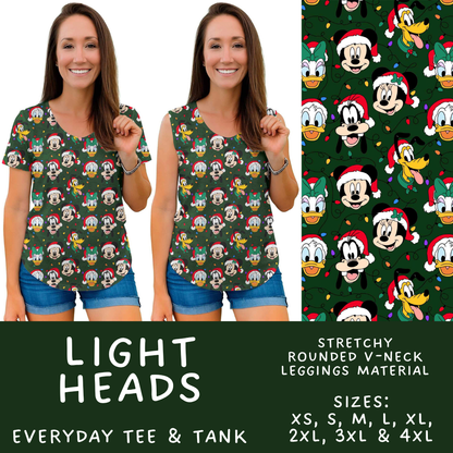 Batch #598 - Magical Character Christmas 2 - Closes 10/14 - ETA early Dec - Light Heads Everyday Tank & Tee