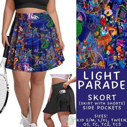 Batch #548 - May Request Run - Closes 6/26 - ETA late August - Light Parade Skort
