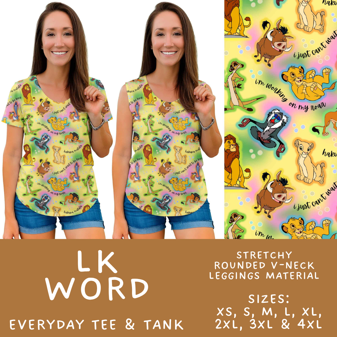 Batch #608 - Magic in Words - Closes 11/4 - ETA early Jan - LK Word Everyday Tank & Tee