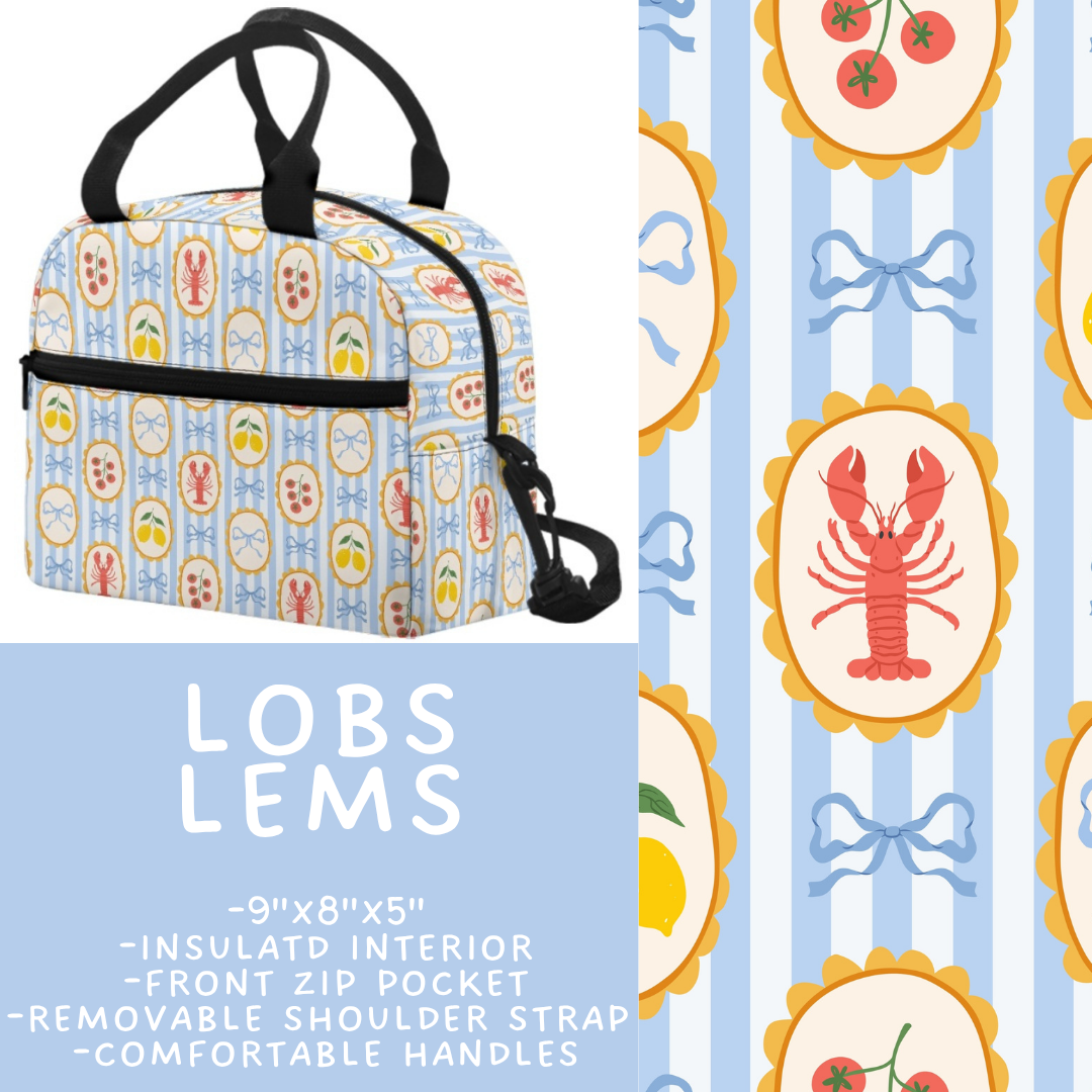 Batch #545 - Back to School 3 - Closes 6/19 - ETA early/mid August - Lobs Lems Lunch Box