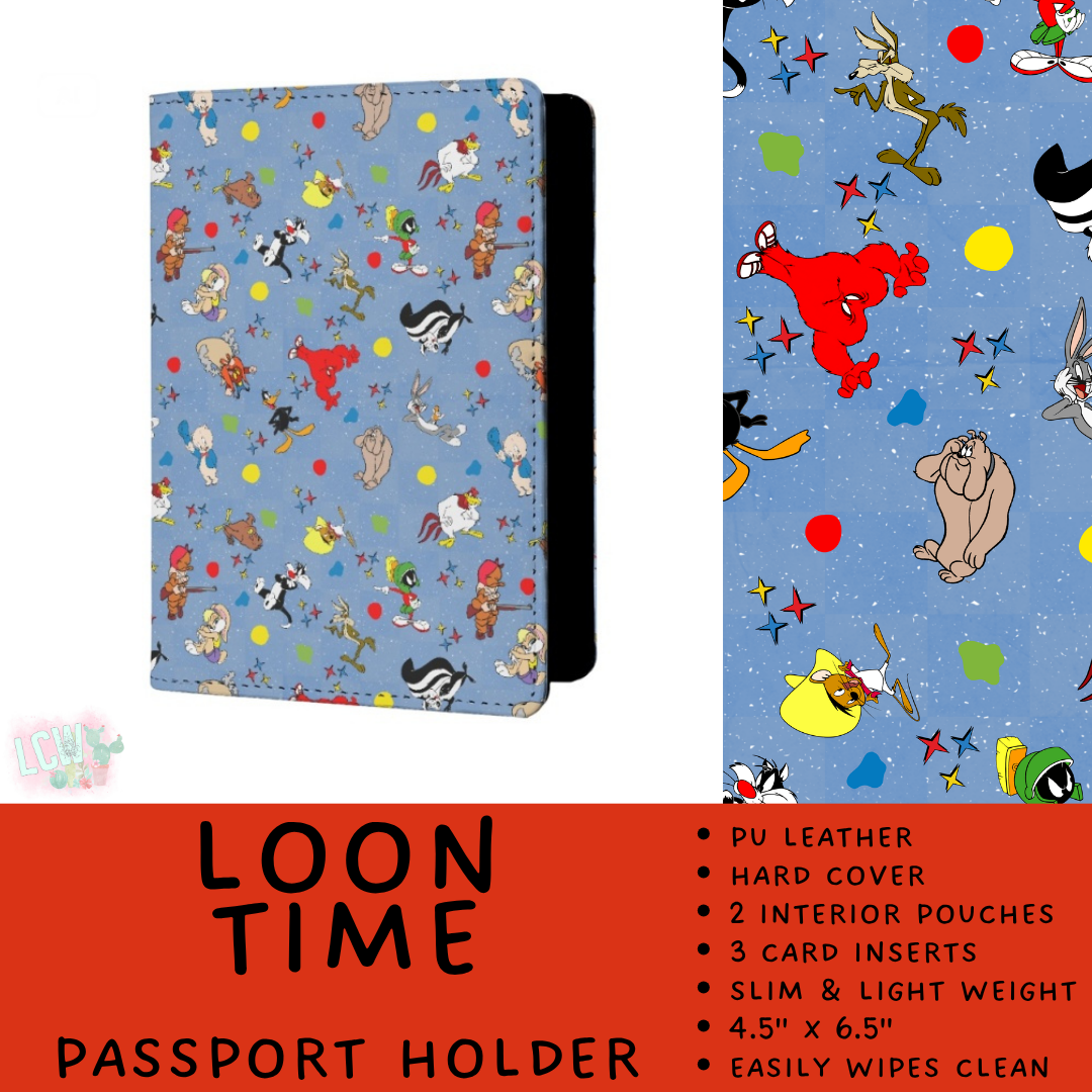 Batch #609 - Travel Collection 2 - Closes 11/6 - ETA early Jan - Loon Time Passport Holder