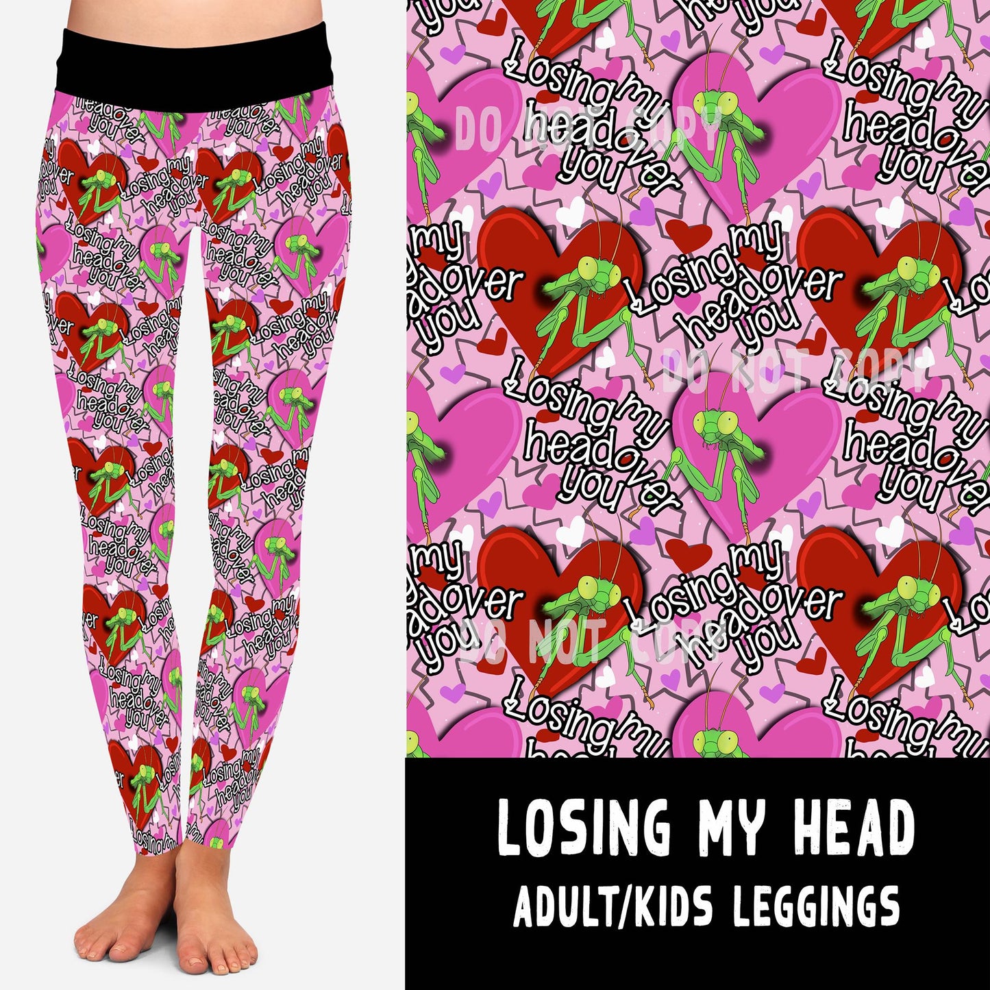 LUCKY IN LOVE-LOSING MY HEAD LEGGINGS/JOGGERS
