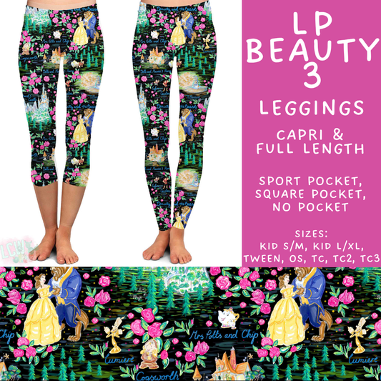 Batch #553 - LP Collection 3 - Closes 7/8 - ETA early Sept - LP Beauty 3 Full and Capri Length Leggings