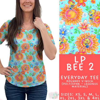 Batch #553 - LP Collection 3 - Closes 7/8 - ETA early Sept - LP Bee 2 Everyday Tank & Tee
