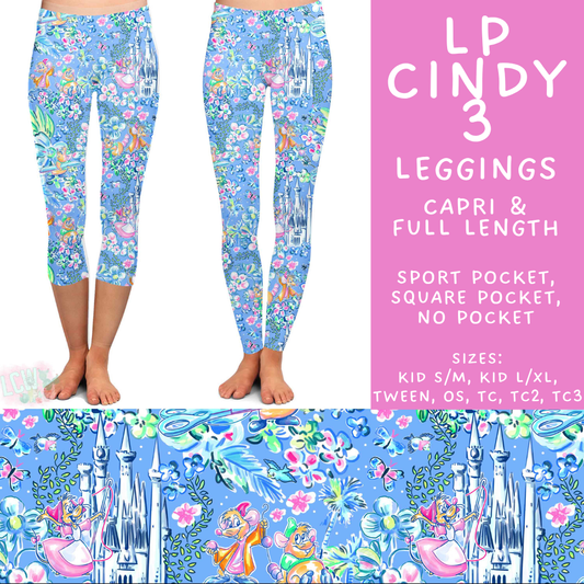 Batch #553 - LP Collection 3 - Closes 7/8 - ETA early Sept - LP Cindy 3 Full and Capri Length Leggings