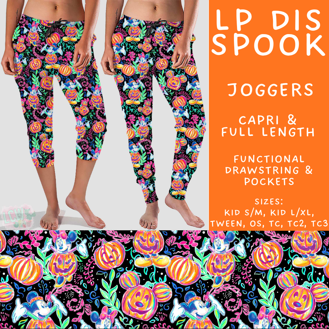 Batch #553 - LP Collection 3 - Closes 7/8 - ETA early Sept - LP Dis Spook Full and Capri Length Joggers