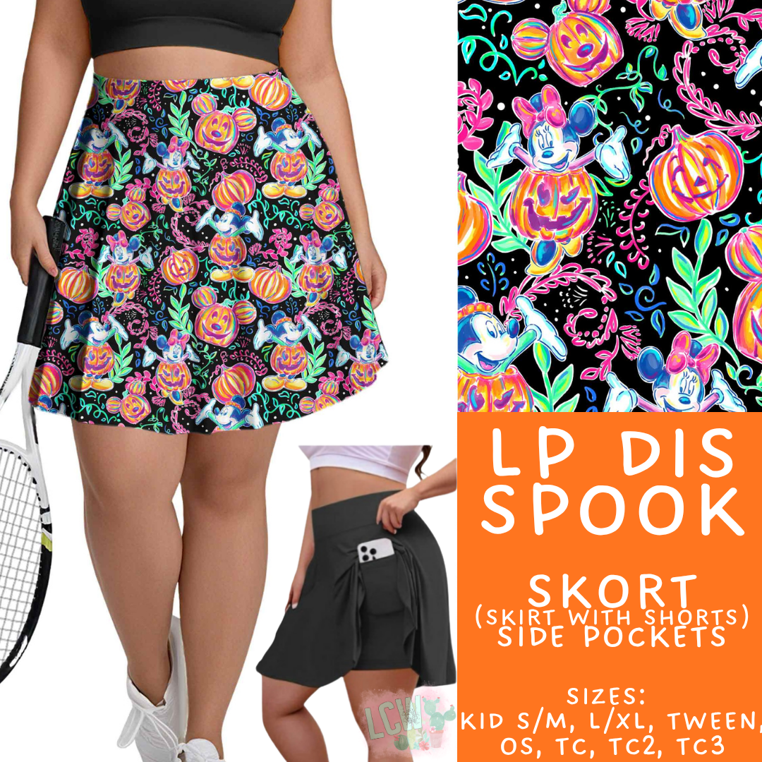 Batch #553 - LP Collection 3 - Closes 7/8 - ETA early Sept - LP Dis Spook Skort