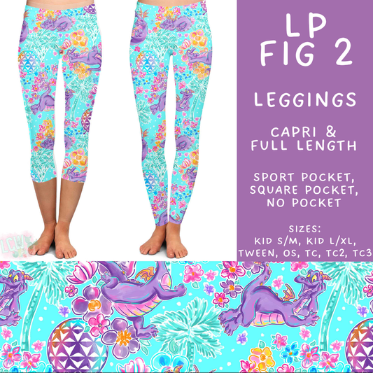 Batch #553 - LP Collection 3 - Closes 7/8 - ETA early Sept - LP Fig 2 Full and Capri Length Leggings