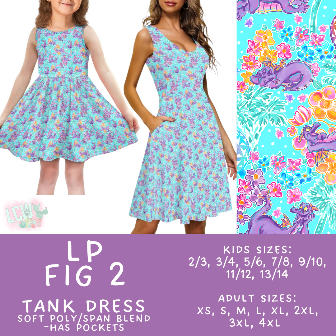 Batch #553 - LP Collection 3 - Closes 7/8 - ETA early Sept - LP Fig 2 Women's & Girl's Tank Dress