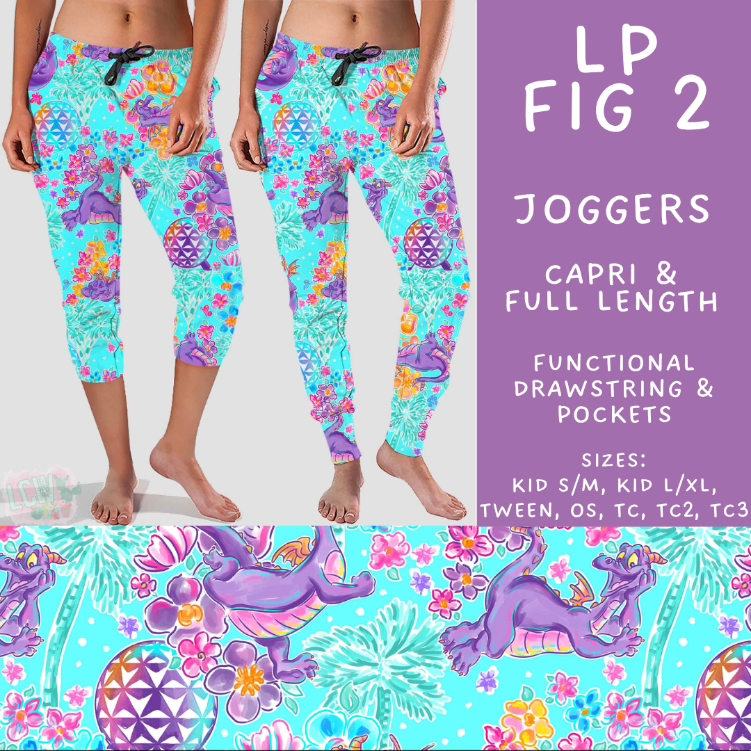 Batch #553 - LP Collection 3 - Closes 7/8 - ETA early Sept - LP Fig 2 Full and Capri Length Joggers