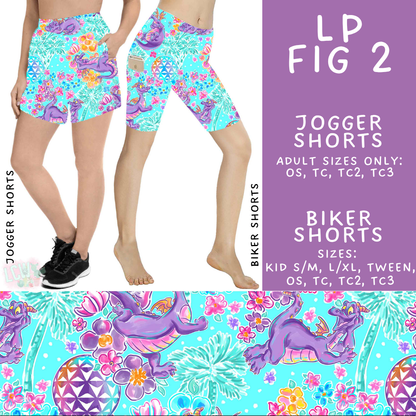 Batch #553 - LP Collection 3 - Closes 7/8 - ETA early Sept - LP Fig 2 Biker & Jogger Shorts