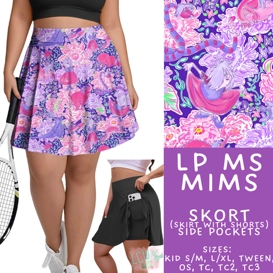 Batch #553 - LP Collection 3 - Closes 7/8 - ETA early Sept - LP Ms Mims Skort
