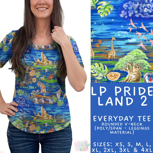 Batch #553 - LP Collection 3 - Closes 7/8 - ETA early Sept - LP Pride Land 2 Everyday Tank & Tee