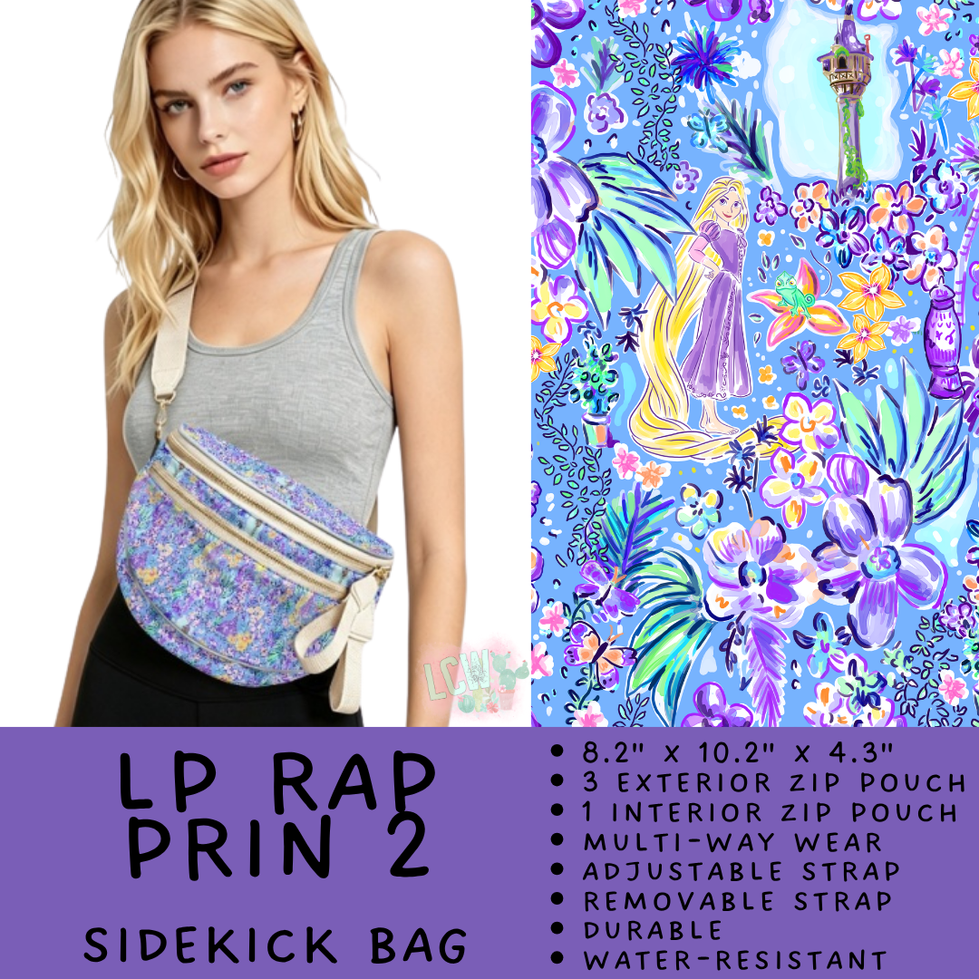 Batch #579 - Sidekick Bags 2 - Closes 9/2 - ETA early November - LP Rap Prin 2 Sidekick Bag