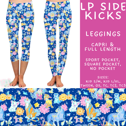 Batch #553 - LP Collection 3 - Closes 7/8 - ETA early Sept - LP Side Kicks Full and Capri Length Leggings