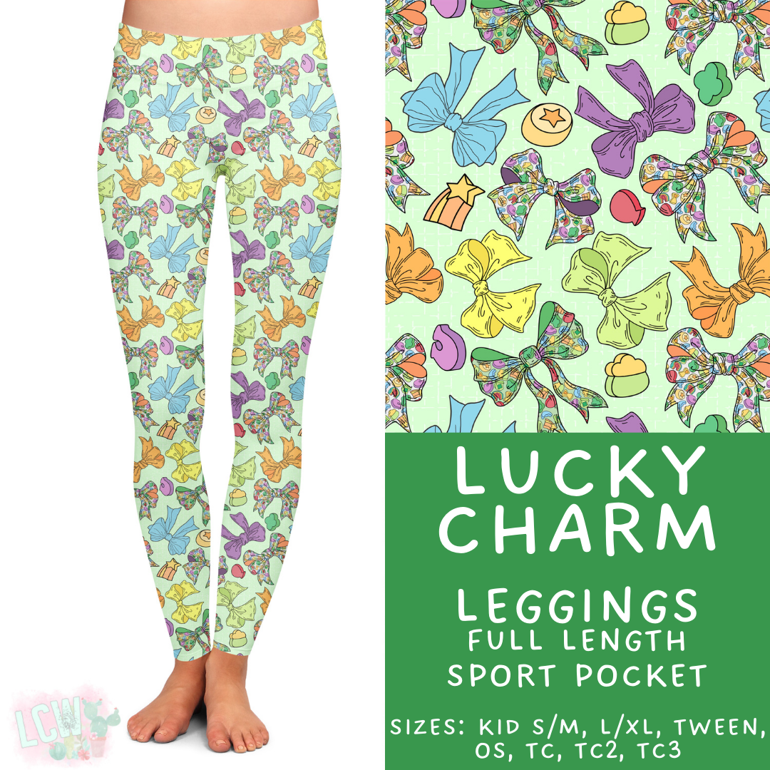 Batch #464 - Lucky Charm Collection - Closes 12/17 - ETA early Feb - Lucky Charm Full Length Leggings