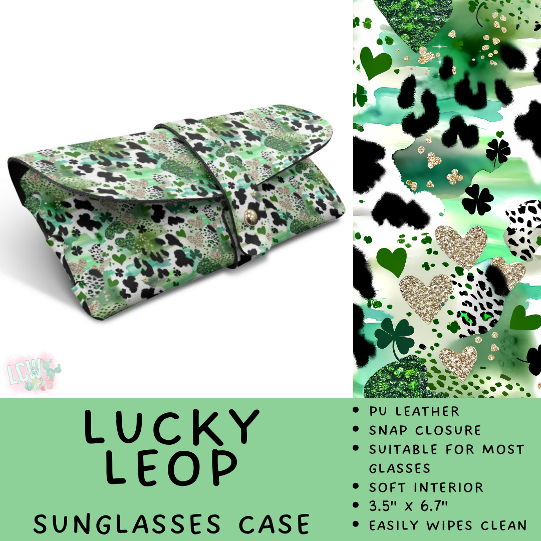 Batch #609 - Travel Collection 2 - Closes 11/6 - ETA early Jan - Lucky Leop Sunglasses Case