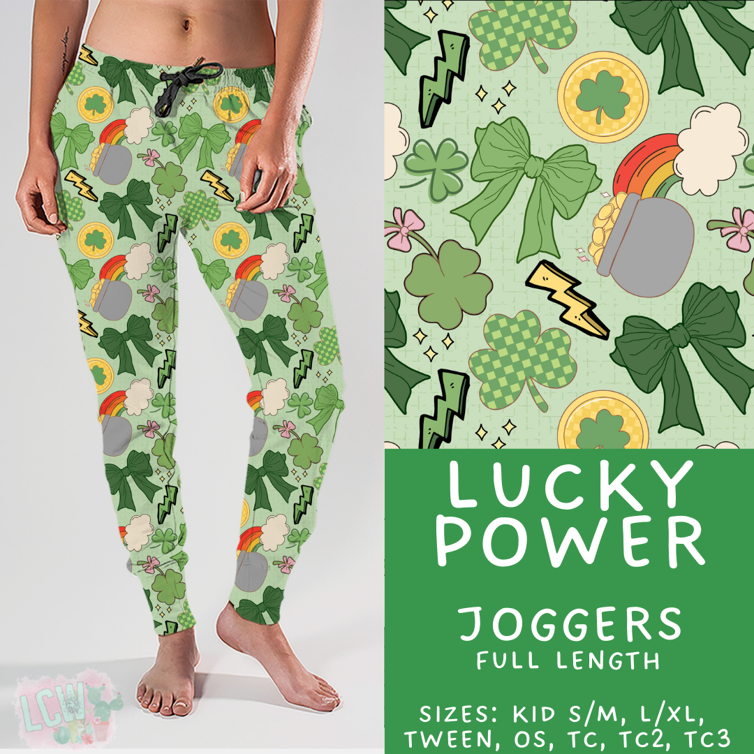 Batch #464 - Lucky Charm Collection - Closes 12/17 - ETA early Feb - Lucky Power Joggers