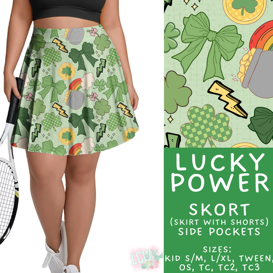 Batch #464 - Lucky Charm Collection - Closes 12/17 - ETA early Feb - Lucky Power Skort