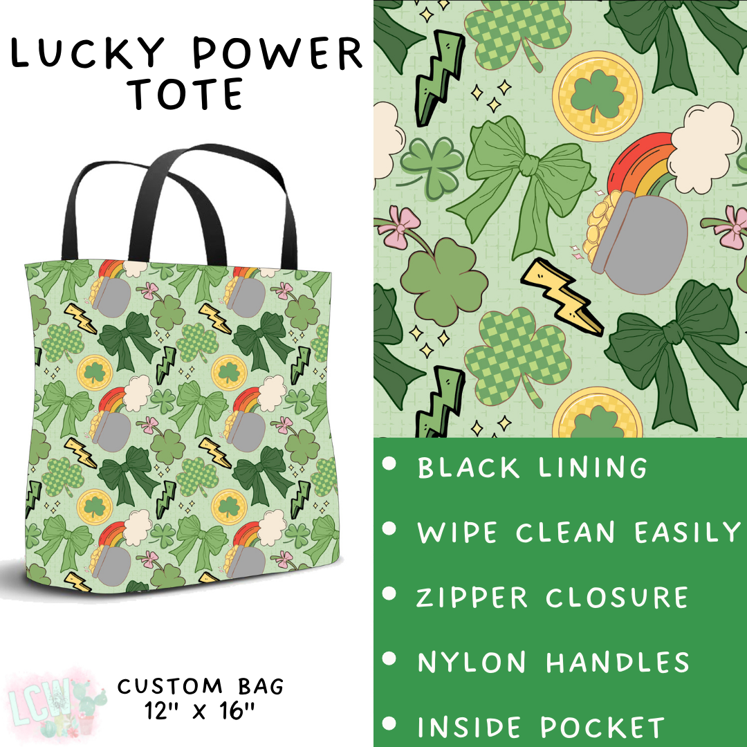 Batch #464 - Lucky Charm Collection - Closes 12/17 - ETA early Feb - Lucky Power Tote