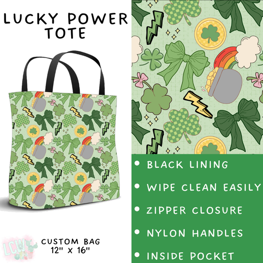 Batch #464 - Lucky Charm Collection - Closes 12/17 - ETA early Feb - Lucky Power Tote