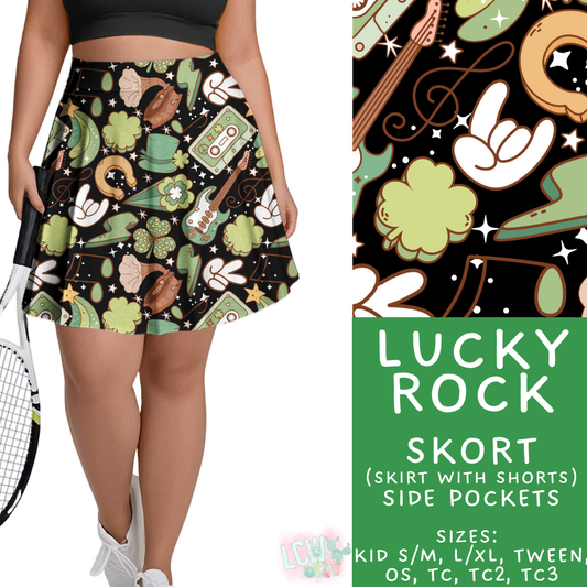 Batch #464 - Lucky Charm Collection - Closes 12/17 - ETA early Feb - Lucky Rock Skort