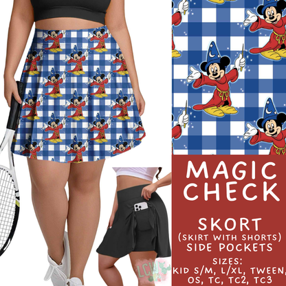 Batch #548 - May Request Run - Closes 6/26 - ETA late August - Magic Check Skort