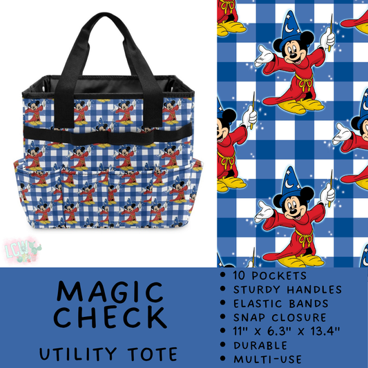Batch #549 - Utility Tote 2 - Closes 6/29 - ETA late August - Magic Check Utility Tote
