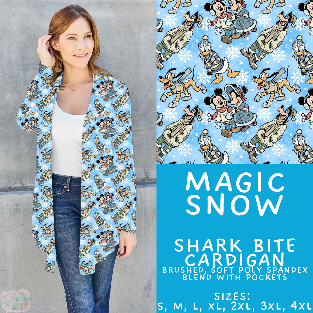 Batch #606 - Magical Character Winter - Closes 10/30 - ETA late Dec - Magic Snow Cardigan