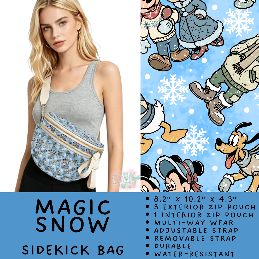 Batch #604 - Sidekick Bag 3 - Closes 10/26 - ETA mid/late Dec - Magic Snow Sidekick Bag