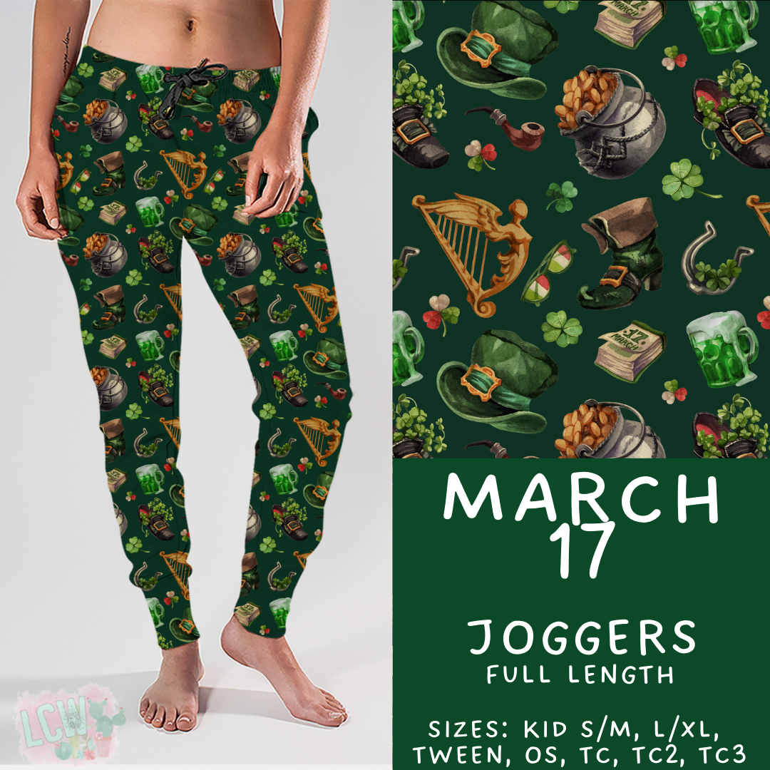 Batch #464 - Lucky Charm Collection - Closes 12/17 - ETA early Feb - March 17 Joggers