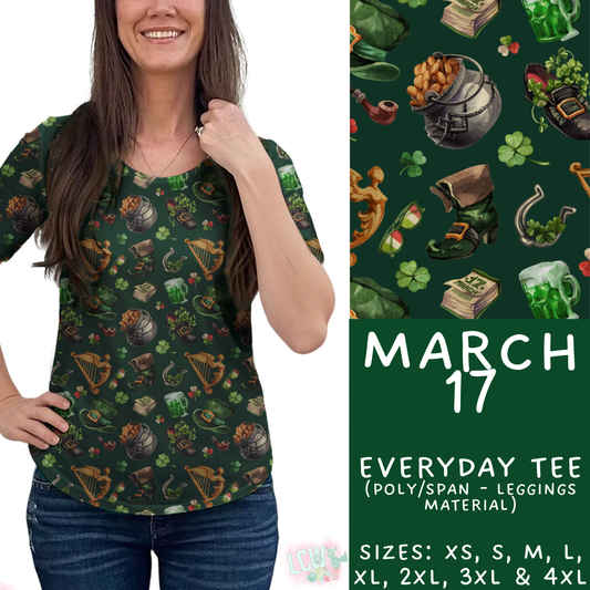 Batch #464 - Lucky Charm Collection - Closes 12/17 - ETA early Feb - March 17 Everyday Tee