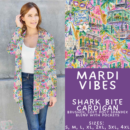 Batch #605 - Mardi Party - Closes 10/28 - ETA late Dec - Mardi Vibes Cardigan