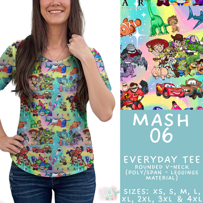 Batch #546 - Character Mash - Closes 6/22 - ETA late August - Mash 06 Everyday Tee
