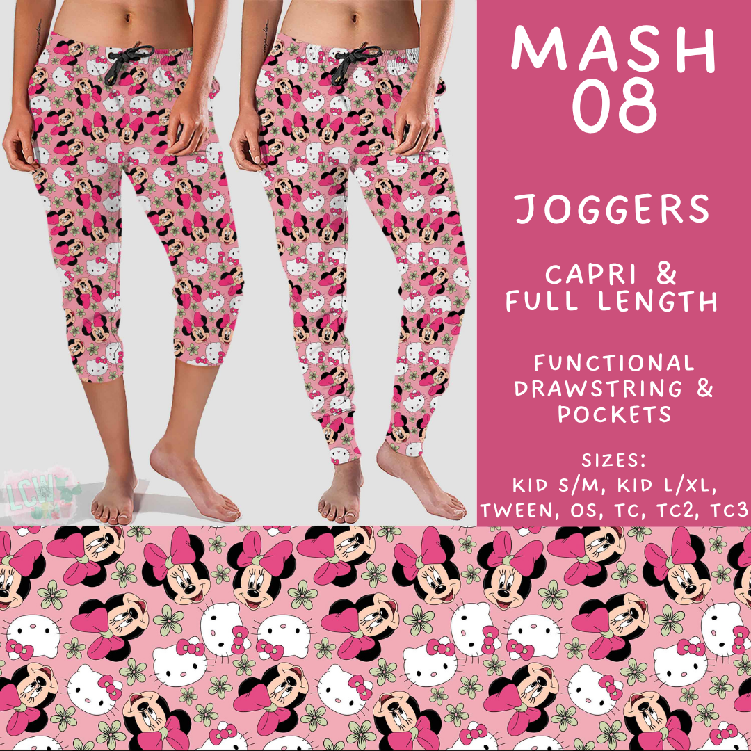 Batch #546 - Character Mash - Closes 6/22 - ETA late August - Mash 08 Full and Capri Length Joggers