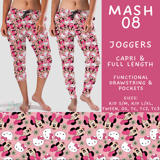 Batch #546 - Character Mash - Closes 6/22 - ETA late August - Mash 08 Full and Capri Length Joggers