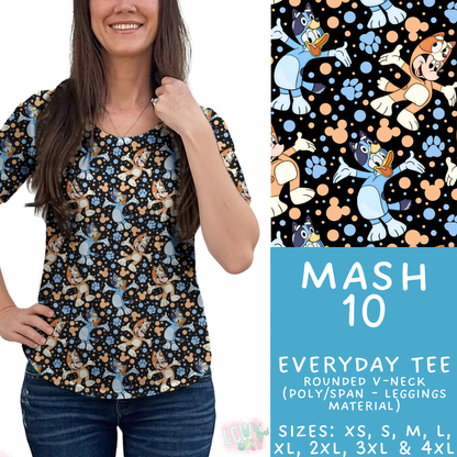 Batch #546 - Character Mash - Closes 6/22 - ETA late August - Mash 10 Everyday Tee