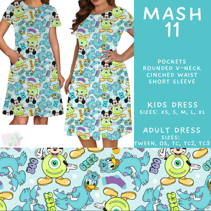 Batch #546 - Character Mash - Closes 6/22 - ETA late August - Mash 11 Adult & Kids Dresses