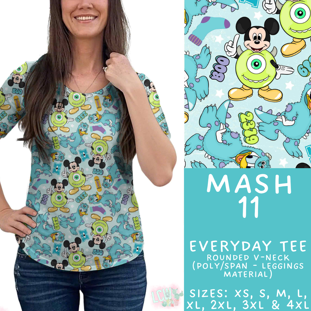 Batch #546 - Character Mash - Closes 6/22 - ETA late August - Mash 11 Everyday Tee