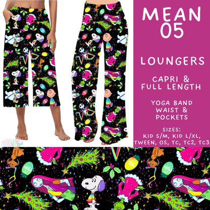 Batch #599 - Mr Mean 3 - Closes 10/16 - ETA early Dec - Mean 05 Capri and Full Length Loungers
