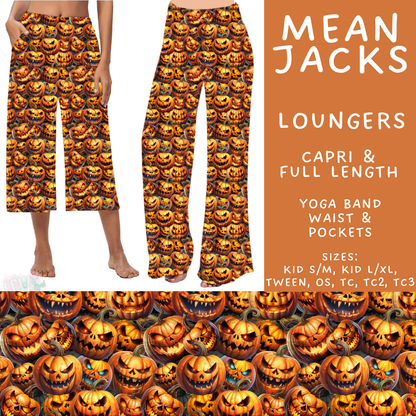 Batch #566 - Halloween 5 - Closes 8/7 - ETA early October - Mean Jacks Capri and Full Length Loungers