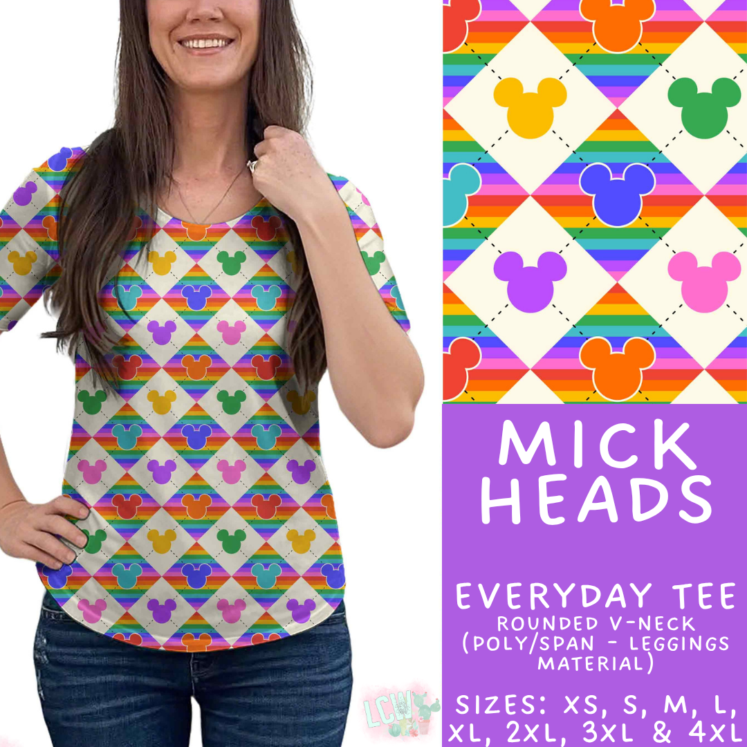 Batch #552 - Magical Faves 22 - Closes 7/6 - ETA early Sept - Mick Heads Everyday Tank & Tee